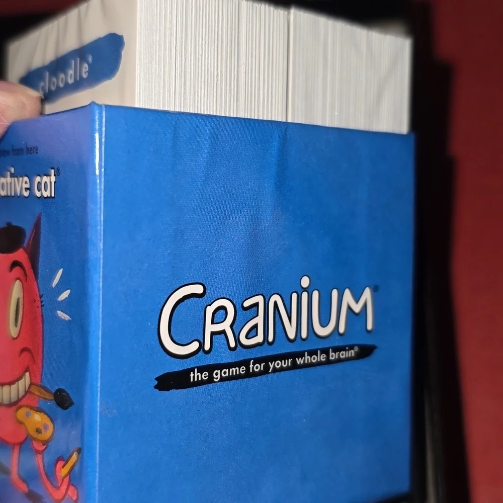 Vintage Cranium Board Game Box Opened